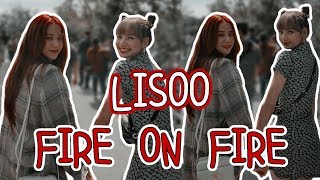 Lisa & Jisoo Lisoo - Fire On Fire Fmv
