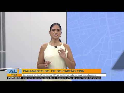 Pagamento do décimo terceiro do Cartão Cria começa na próxima segunda -17/01/2026