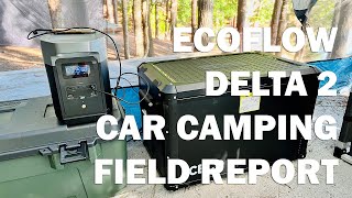 Ecoflow Delta 2 Car Camping Test and Field Report