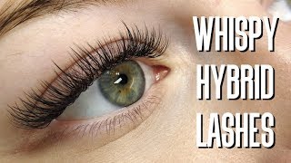 Whispy Hybrid Lash Extensions MAPPING INCLUDED