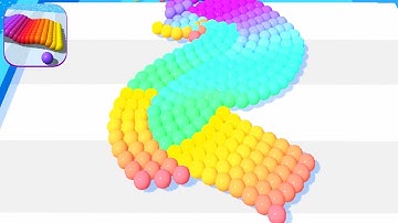 CANVAS RUN game MAX LEVEL SCORE 🍒🌈👸 Gameplay All Levels Walkthrough iOS Android New Game App Pro 3D