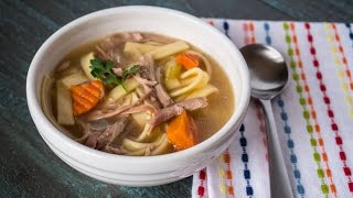 Recipe here:
https://www.dadcooksdinner.com/pressure-cooker-day-thanksgiving-turkey-carcass-soup/
my 8 quart pressure cooker: http://amzn.to/2gsos44 regul...