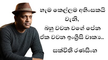 හැම කෙල්ලම අහිංසකයි වැනි බහු වචන වගේ පේන ඒක වචන ඉංග්‍රීසි වාක්‍ය.#Englishgrammar #Sakvithi #සක්විති