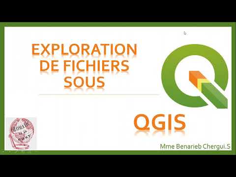 exploration des fichiers dans QGIS