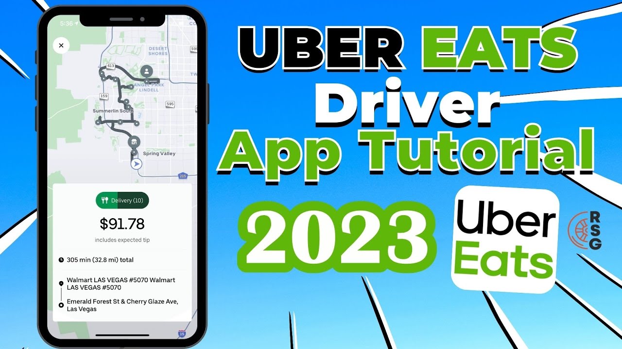 Uber EATS Delivery App Tutorial for 2023 (Step by Step) 