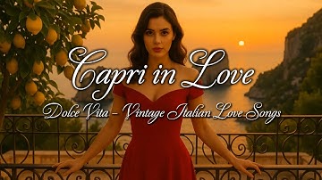 Capri Lemon Garden 🍋 | Italian Old Money Dolce Vita Songs Playlist