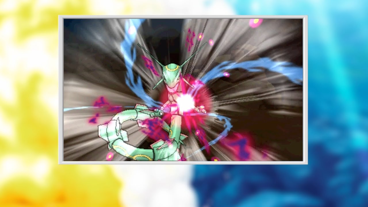 Legendary Pokémon Rayquaza Joins Groudon and Kyogre in ORAS 