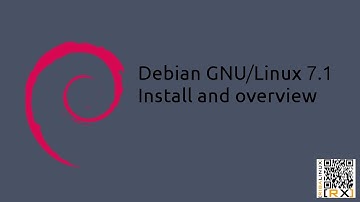 Debian GNU/Linux 7.1 install and overview | Debian solid as a rock [HD]