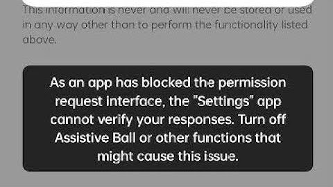 Fix As an app has blocked the permission request interface, the setting app oppo problem
