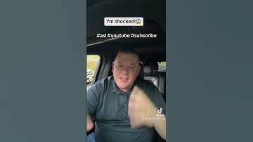 I’m shocked!😱 ASL!🤟 #randydignan #asl #BlessGod #blessed #coda #youtube #shorts #fyp #foryoupage