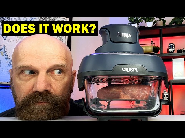 Ninja Crispi Review: A Portable Glass Air Fryer? - YouTube