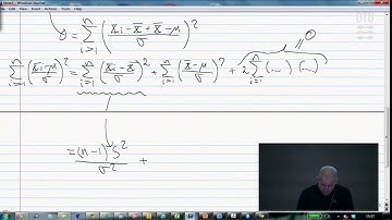 EXTRA MATH 8C: Sampling distribution of the single variance