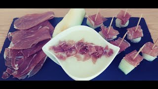 ДЫНЯ С ВЕТЧИНОЙ Популярная закуска Испании – MELON CON JAMON