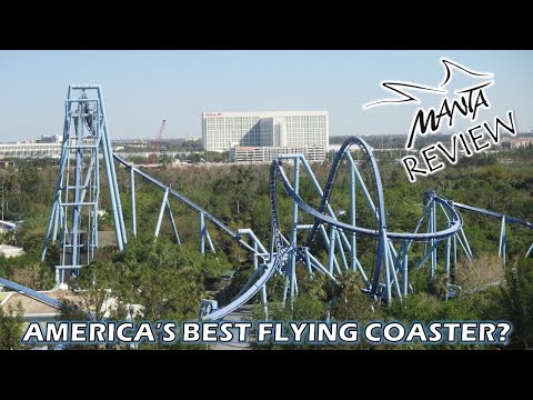 Video: Manta - Review van SeaWorld Orlando's Flying Coaster