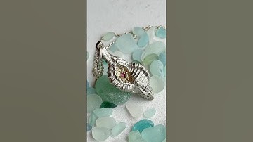 How it’s made | Sand cast silver shell | Handmade silver jewellery | Tutorial