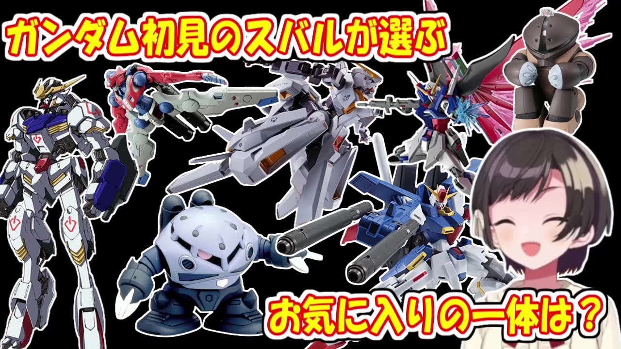 ガンダム初見の大空スバル、一番のお気に入りＭＳは？【ホロライブ切り抜き】