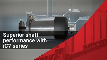 iC7 series: Open up a new dimension in motor shaft performance, with enhanced variable speed control