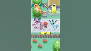 The BEST TEAM to BEAT Pokemon FireRed and LeafGreen with Charmander #pokemon #pokemongo #fyp