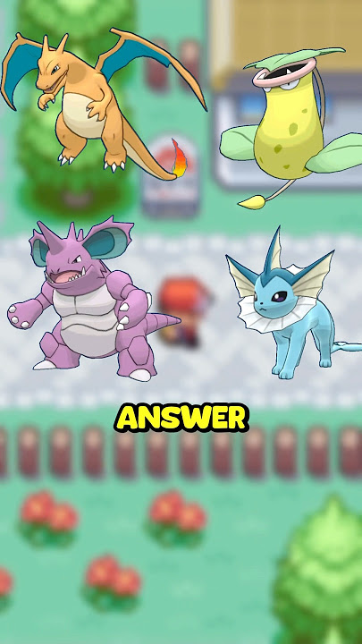 The BEST TEAM to BEAT Pokemon FireRed and LeafGreen with Charmander #pokemon #pokemongo #fyp