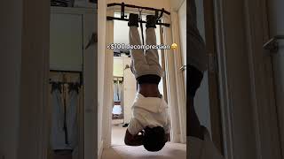 Would you try this to decompress? #decompression #lowerbackpain #backpainrelief #relief #relaxing