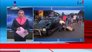 KEMALANGAN: PENUNGGANG MOTOSIKAL MAUT, DIREMPUH KERETA ARAH BERTENTANGAN [6 SEPT 2017]