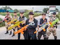 Ltt game nerf war  two warriors seal x nerf guns fight braum crazy bandits moto and nerf new