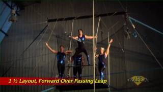 Passing Leap (1 1/2 Layout, Forward Over)