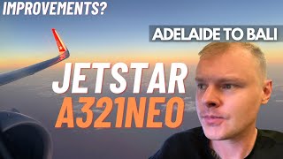 Adelaide to Bali with Jetstar on their A321neo | Improvements?