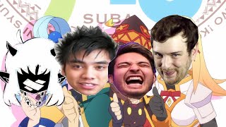Trash Taste Boys Gets Isekai in Another World Ft. DemonDiceKaren (Konosuba TRPG)