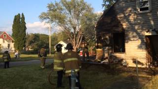 Fire heavily damages vacant Flint home
