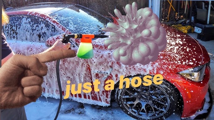 How to use a Foam Cannon to Wash Your Car – 3D Car Care