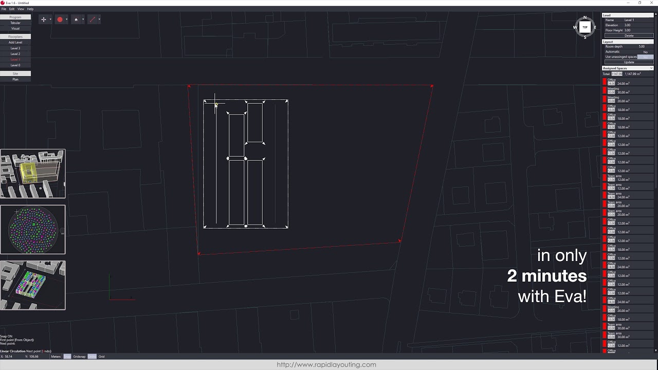Eva floor plan generator   time savings