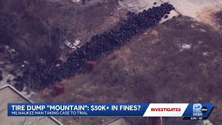 Milwaukee man fights 65 tickets in illegal tire dumping case