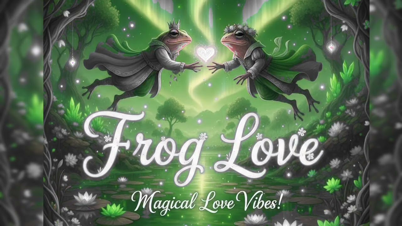 Frog Love 🐸❤️ | Cute Romantic Song 2025 | Chill Vibes