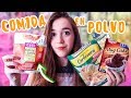 24 HORAS COMIENDO COMIDA EN POLVO🍲|Atrapatusueño