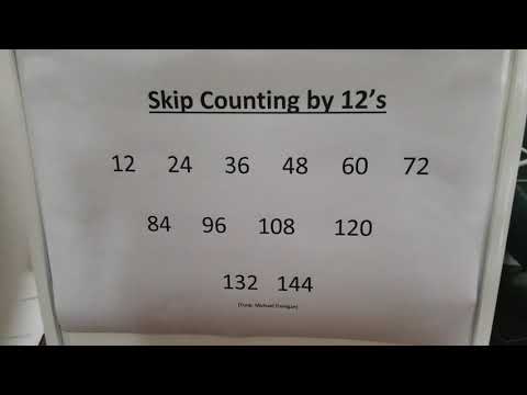 Cc Week 6 Skip Counting By 12s Cc Week 6 Skip Counting By 12s