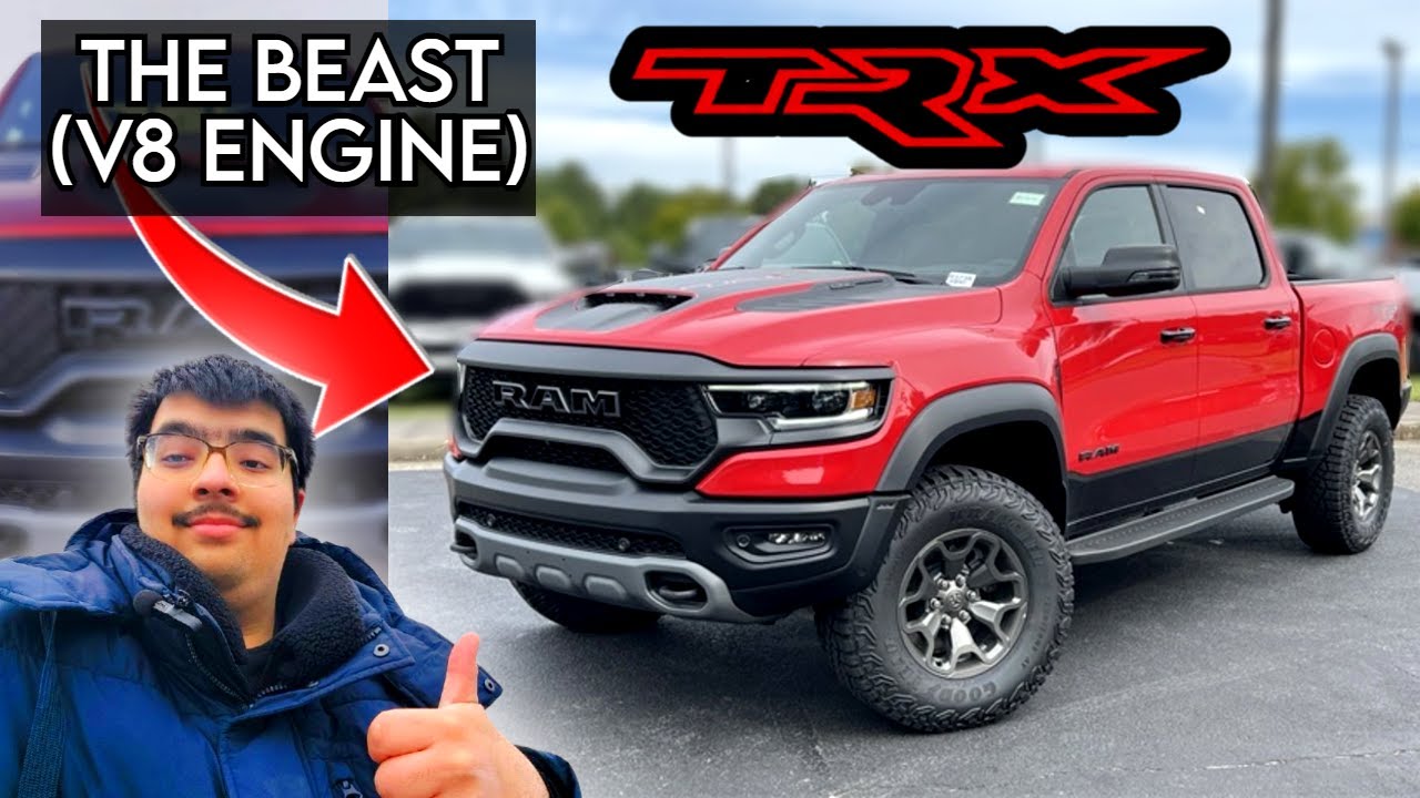 2024 RAM 1500 TRX Review - It Eats FORD RAPTOR for Breakfast! - YouTube