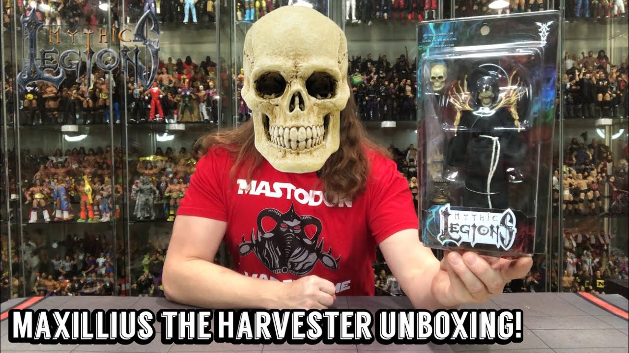 Maxillius the Harvester Necronominus Mythic Legions Unboxing