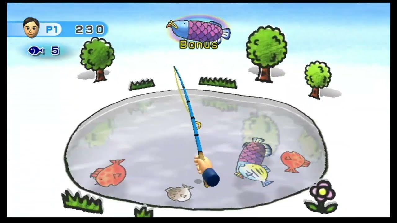 Wii play fishing youtube