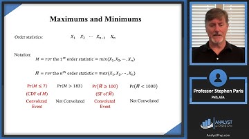 Minimums and Maximums (SOA Exam P – Probability – Multivariate Random Variables)