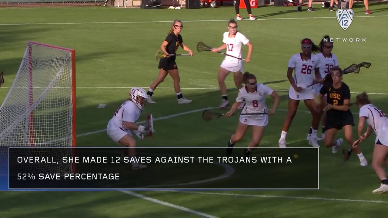 Stanford's Allie DeCar named Pac12 Women's Lacrosse Defensive Player of the Week YouTube