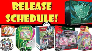 The Complete Pokémon TCG Release Schedule! HUGE Update! (Pokémon TCG Buyer's Guide!)