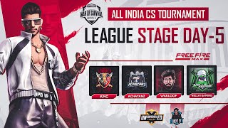 WAR OF SURVIVAL S2  ALL INDIA CS TOURNAMENT | LEAGUE STAGE DAY 5 [ MALAYALAM ]