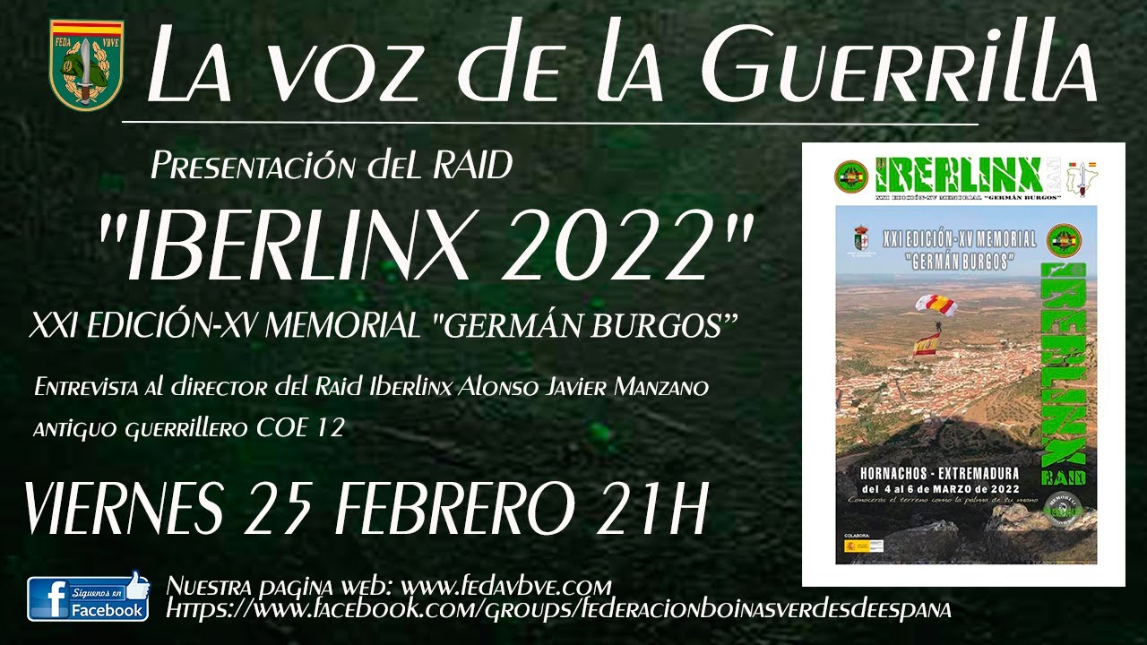 Presentación del Raid "IBERLINX 2022"