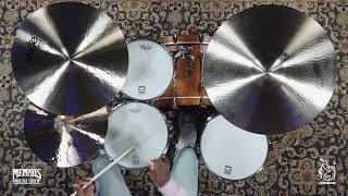 Paiste 17 Signature Steve Jordan Style Hi-Hats - 1074/1253g (SJHH17-1101922F)