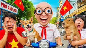 [Tập 2] Phim Hài AI: Capybara Đại Chiến Quán Phở & Bắt Cóc 😱 | Vy Xu Hướng