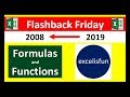 Excel Formulas & Functions – excelisfun Flashback Friday 01 – Excel Basics