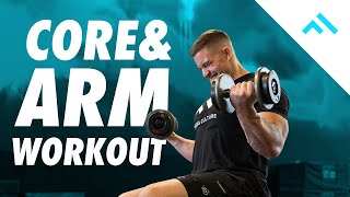 Quick Core + Tempo Arm Workout