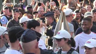 Jin 진 From Bts In Paris With The Olympic Flame 14 07 2024