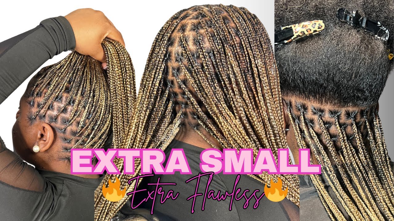 ✨THESE EXTRA SMALL KNOTLESS ATE & LEFT NO CRUMBS 👀🔥| SLAYING IT WITH RAY| ✨
